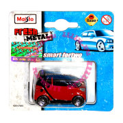 Модель автомобиля Smart Fortwo, красная, 1:64-1:72, Maisto [15156-15]