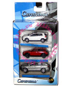 Набор из 3 автомобилей - VW Golf GTI, Volvo C30, Audi Q7 1:72, Cararama [173-6]