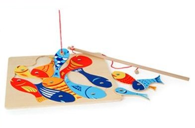 Деревянная развивающая игрушка &#039;Пазлы - рыбалка&#039;, Mapacha/Benho [YT8465] Деревянная развивающая игрушка 'Пазлы - рыбалка', Mapacha/Benho [YT8465]
