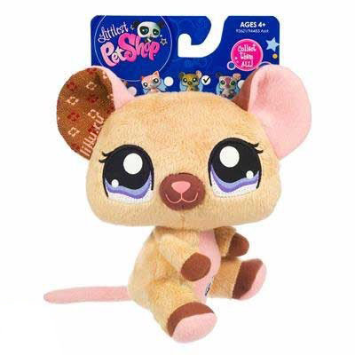 Мягкая игрушка Мышонок, новая серия, Littlest Pet Shop [93621] Мягкая игрушка Мышонок, новая серия, Littlest Pet Shop [93621]