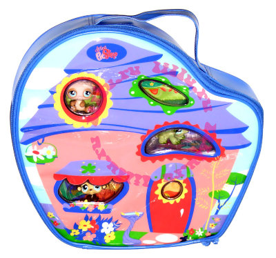 Сумочка-дом с Пандой, Игуаной и Обезьяной, Littlest Pet Shop, Hasbro [68710] Сумочка-дом с Пандой, Игуаной и Обезьяной, Littlest Pet Shop, Hasbro [68710]
