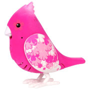 Игрушка 'Птичка Кокетливая Рози', темно-розовая, электронная, Little Live Pets [28039-6]