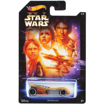 Коллекционная модель автомобиля Motoblade - Star Wars Episode IV, Hot Wheels, Mattel [CJY07] Коллекционная модель автомобиля Motoblade - Star Wars Episode IV, Hot Wheels, Mattel [CJY07]