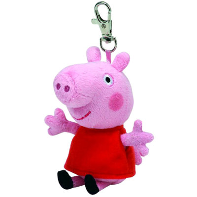 Мягкая игрушка-брелок 'Свинка Пеппа', 10 см, Peppa Pig, TY [46131] Мягкая игрушка-брелок 'Свинка Пеппа', 10 см, Peppa Pig, TY [46131]