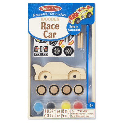 Набор для детского творчества 'Гоночный автомобиль', из серии Decorate-Your-Own, Melissa&amp;Doug [8829] Набор для детского творчества 'Гоночный автомобиль', из серии Decorate-Your-Own, Melissa&Doug [8829]