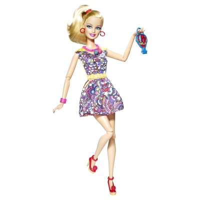 Кукла Барби 'Cutie', шарнирная, из серии 'Модная штучка. Смени свой стиль!', Barbie, Mattel [V4381] Кукла Барби 'Cutie', шарнирная, из серии 'Модная штучка. Смени свой стиль!', Barbie, Mattel [V4381]