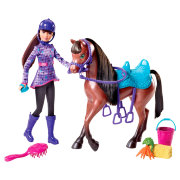 Игровой набор 'Скиппер с лошадкой' с куклой и лошадкой, Barbie, Mattel [Y7563]