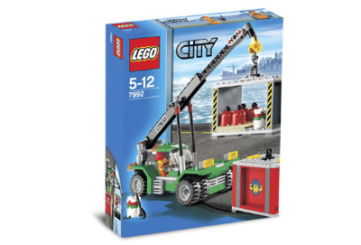 Конструктор &quot;Погрузчик контейнеров&quot;, серия Lego City [7992] Конструктор "Погрузчик контейнеров", серия Lego City [7992]