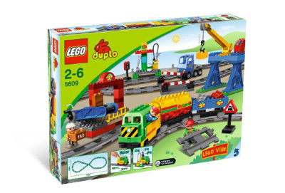 * Конструктор &#039;Товарный поезд&#039;, серия Lego Duplo [5609] Конструктор 'Товарный поезд', серия Lego Duplo [5609]