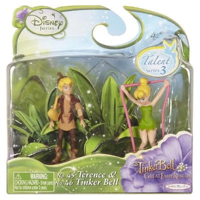 Феечки Terence и Tinker Bell, 5см, Great Fairy Rescue, Disney Fairies [6639] Феечки Terence и Tinker Bell, 5см, Great Fairy Rescue, Disney Fairies [6639]