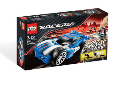 Конструктор &#039;Синий спринтер&#039;, серия Lego Racers [8163]  Конструктор 'Синий спринтер', серия Lego Racers [8163]