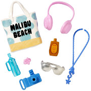 Набор аксессуаров для Барби 'Пляж', Barbie, Mattel [DWD69]