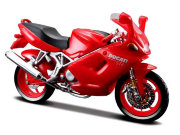 Модель мотоцикла Ducati ST4S, 1:18, красная, Bburago [18-51034]