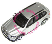 Модель автомобиля BMW X5, серебристая, 1:43, серия 'Street Fire', Bburago [18-30000-18]