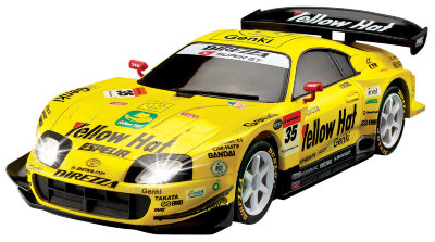 Автомобиль радиоуправляемый &#039;Toyota Supra Super GT 1:28&#039;, желтый [LC296630-4] Автомобиль радиоуправляемый 'Toyota Supra Super GT 1:28', желтый [LC296630-4]