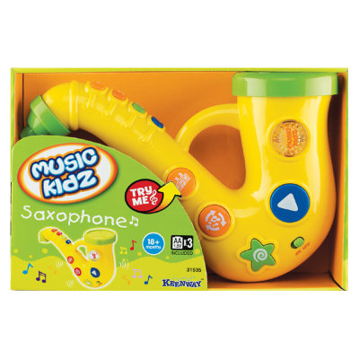 * Музыкальная игрушка 'Саксофон' (Saxophone), из серии Music Kidz, Keenway [31935] Музыкальная игрушка 'Саксофон' (Saxophone), из серии Music Kidz, Keenway [31935]