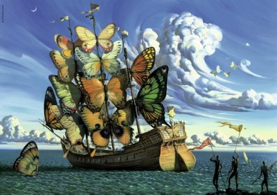 Пазл 'Корабль' из серии 'Dreamlands', 1000 элементов, Heye [29264] Пазл 'Корабль' из серии 'Dreamlands', 1000 элементов, Heye [29264]