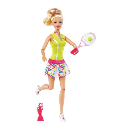 Кукла Барби &#039;Чемпионка по теннису!&#039;, из серии &#039;Я могу стать&#039;, Barbie, Mattel [W3767] Кукла Барби 'Чемпионка по теннису!', из серии 'Я могу стать', Barbie, Mattel [W3767]