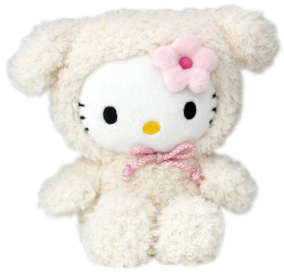 Мягкая игрушка &#039;Хелло Китти в костюме овечки&#039; (Hello Kitty), 14 см, Jemini [150843s] Мягкая игрушка 'Хэллоу Китти в костюме овечки' (Hello Kitty), 14 см, Jemini [150843s]