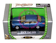 Модель автомобиля BMW E60 530i 1:72, синий металлик, в пластмассовой коробке, Yat Ming [73000-33]
