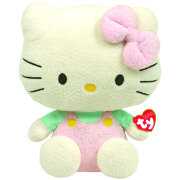 Мягкая игрушка 'Кошечка Hello Kitty в розовом комбинезоне', 21 см, TY [32148]