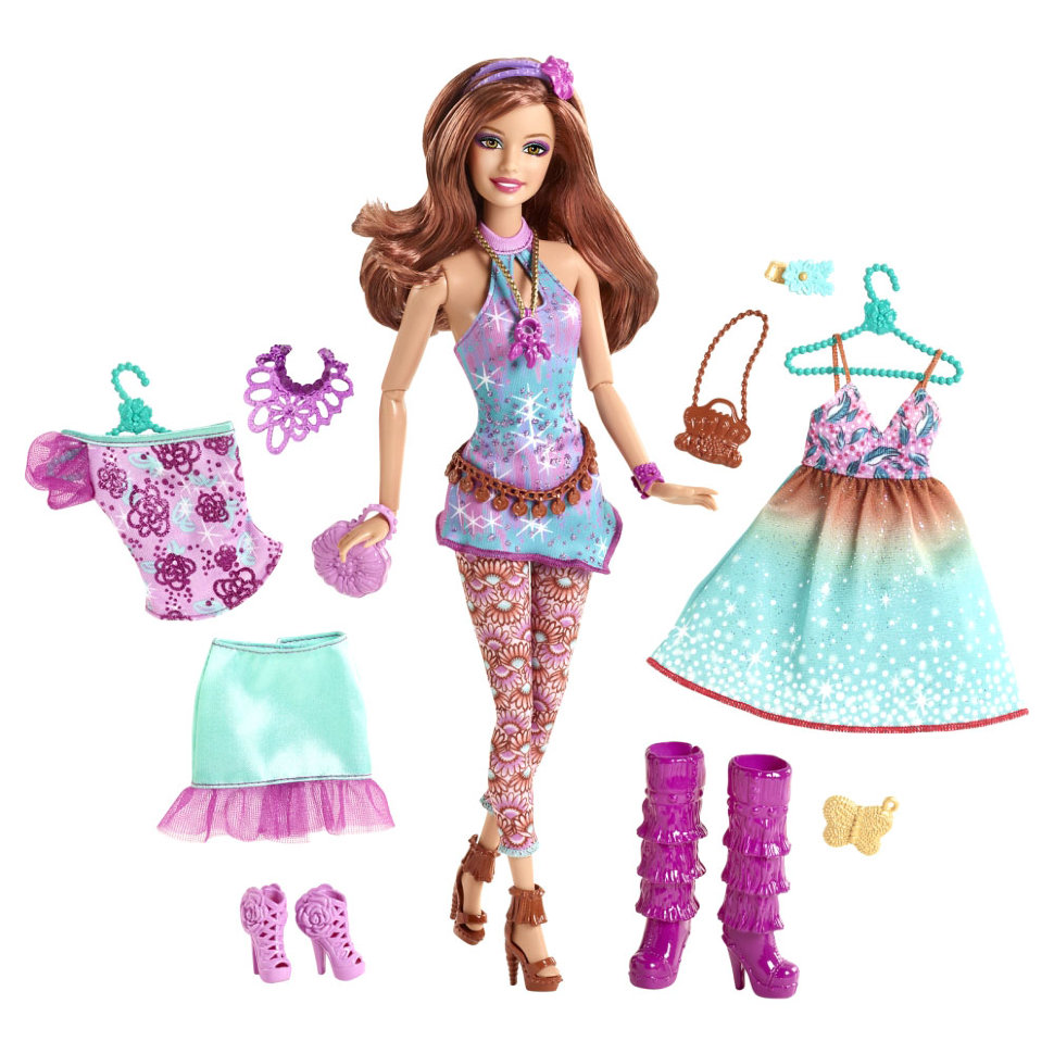 Кукла Барби модница большой гардероб