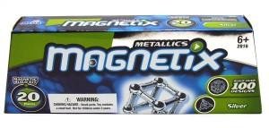 Конструктор магнитный Magnetix - серебристые элементы, 20 деталей [2816CE] Конструктор магнитный Magnetix - серебристые элементы, 20 деталей [2816CE]