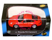 Модель автомобиля Porsche 911 Carrera S, красная, в пластмассовой коробке, 1:43, Cararama [143PND-09]