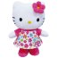 Мягкая игрушка 'Хелло Китти в цветочном платье' (Hello Kitty), 27 см, Jemini [150975] - 150975perso-fleurs11.jpg