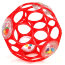 * Мяч с погремушкой (Rattle), красный, 9 см, Oball [81031-2] - 81031-2.jpg