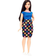 Кукла Барби, пышная (Curvy), из серии 'Мода' (Fashionistas), Barbie, Mattel [DVX73]