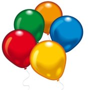 Набор воздушных шариков разных цветов, 20 шт, Everts [45520]