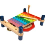 Деревянная музыкальная игрушка 2-в-1 (Dual Music Bench), I'm Toy [22069]