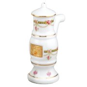 Отопительная печь в викторианском стиле, фарфор, 1:12, Reutter Porzellan [001.763/0]