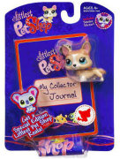 Зверюшка с журналом - Корги, Littlest Pet Shop - My Collector Journal, Hasbro [91503]