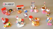 Комплект наборов аксессуаров для кухни в стиле Hello Kitty, Re-Ment [150079]