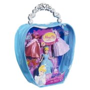 Подарочный набор в сумочке с мини-куклой 'Золушка' (Cinderella), из серии 'Принцессы Диснея', Mattel [X5110]