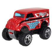 Коллекционная модель автомобиля Monster Dairy Delivery - HW Off-road 2014, красная, Hot Wheels, Mattel [BFD09]
