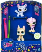 Набор 'Раскрась мини-питомцев' - Собака, Кошка и Фламинго, Littlest Pet Shop, Hasbro [26408]