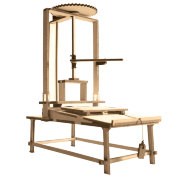 Деревянная сборная модель 'Печатный станок', из серии 'Leonardo da Vinci', Revell [00507]