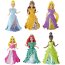 Набор из 6 мини-кукол 'Коллекция принцесс', 9 см, из серии 'Принцессы Диснея', Mattel [CDR73] - CDR73.jpg