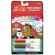 Блокнот для путешествий 'Волшебные цвета: Животные фермы', On the Go - Magicolor, Melissa&Doug [9126]