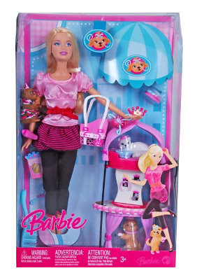 Кукла Барби &quot;Хозяйка Зоомагазина&quot;, игровой набор из серии &quot;Я могу быть…&quot; [L9443] Кукла Барби "Хозяйка Зоомагазина", игровой набор из серии "Я могу быть…" [L9443]