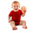 * Мяч с погремушкой (Rattle), оранжевый, 9 см, Oball [81031-3] - 81031i1.jpg