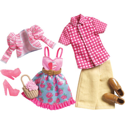 Одежда, обувь и аксессуары для Барби и Кена &#039;Пикник&#039;, из серии &#039;Мода&#039;, Barbie [X7864] Одежда, обувь и аксессуары для Барби и Кена 'Пикник', из серии 'Мода', Barbie [X7864]