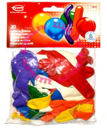 Набор воздушных шариков разных цветов, 30 шт, Everts [45530]