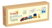 Деревянная развивающая игрушка для малышей 'Каталка 'Веселый поезд', Mapacha (Benho) [H76112]