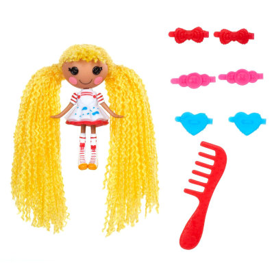 Мини-кукла &#039;Spot Splatter Splash&#039;, 7 см, серия &#039;Волосы-нити&#039;, Mini Lalaloopsy Loopy Hair [522140-4] Мини-кукла 'Spot Splatter Splash', 7 см, серия 'Волосы-нити', Mini Lalaloopsy Loopy Hair [522140-4]