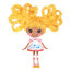 Мини-кукла 'Spot Splatter Splash', 7 см, серия 'Волосы-нити', Mini Lalaloopsy Loopy Hair [522140-4] - 522140-4a1.jpg