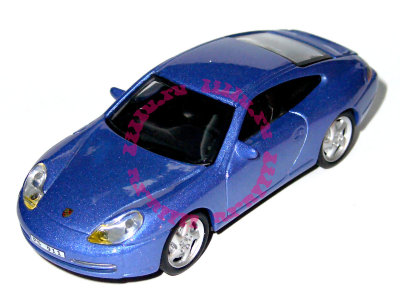 Модель автомобиля Porsche 911 1:43, синий металлик, Cararama [255S-05] Модель автомобиля Porsche 911 1:43, Cararama [255S-05]